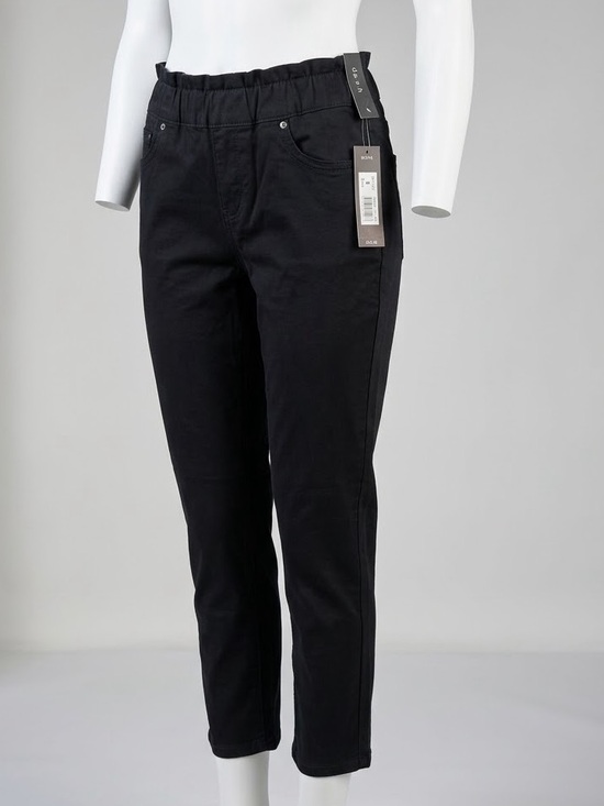 Dash Pants - NWT Dash Black Gathered Elastic High Waist Stretch Ankle Pants Size